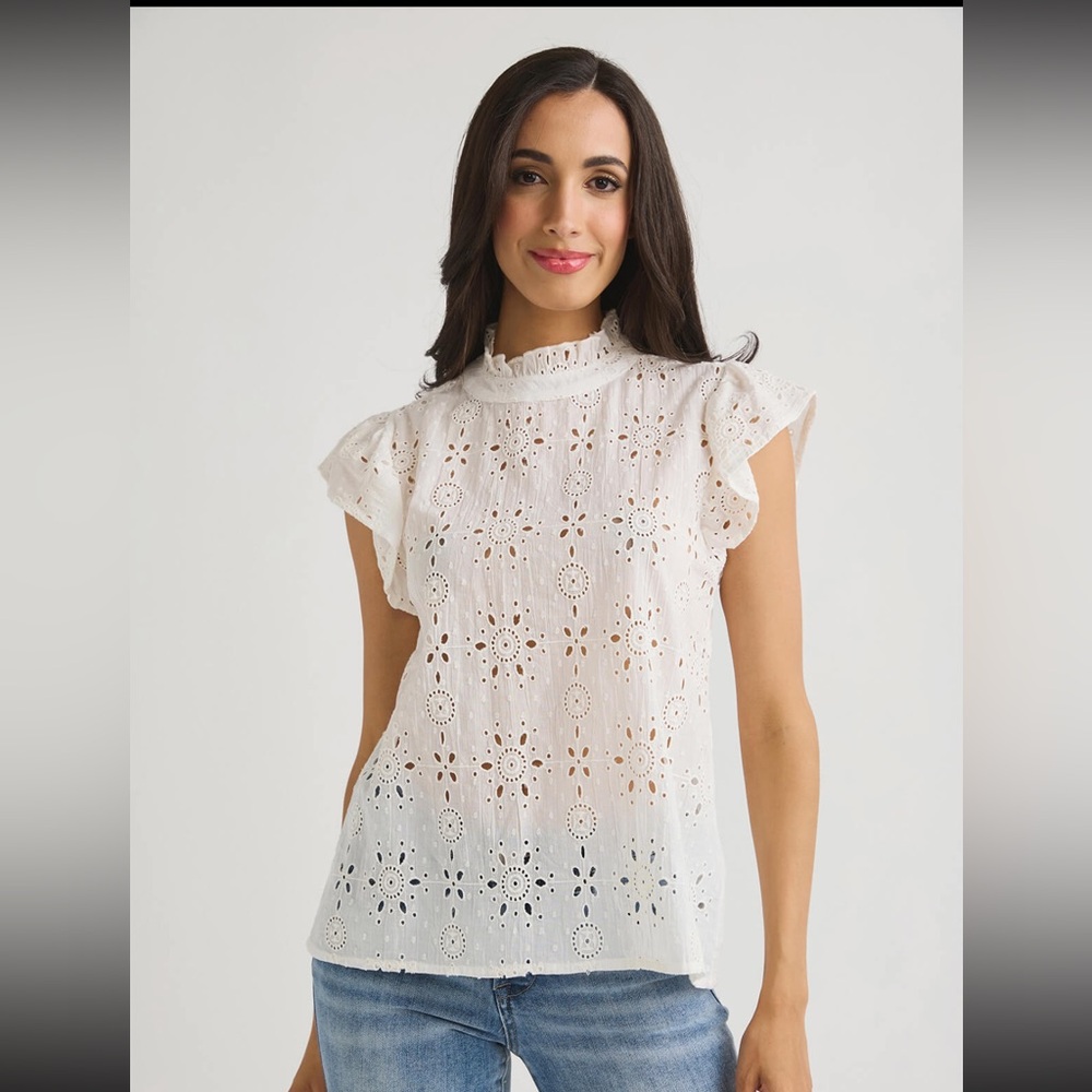 Thml Eyelet Top
NWOT